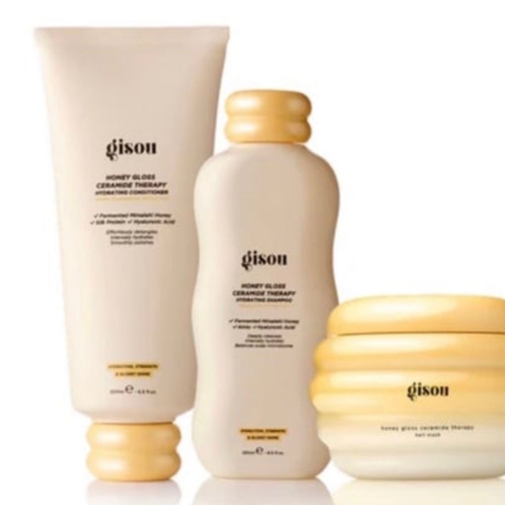 Gisou Honey Gloss Hair Routine